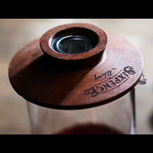 Deluxe hardwood cocktail smoker top by Australia's Sixpence Alchemy