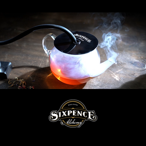 stainless steel drink cover for Sixpence Alchemy smoke infuser gun