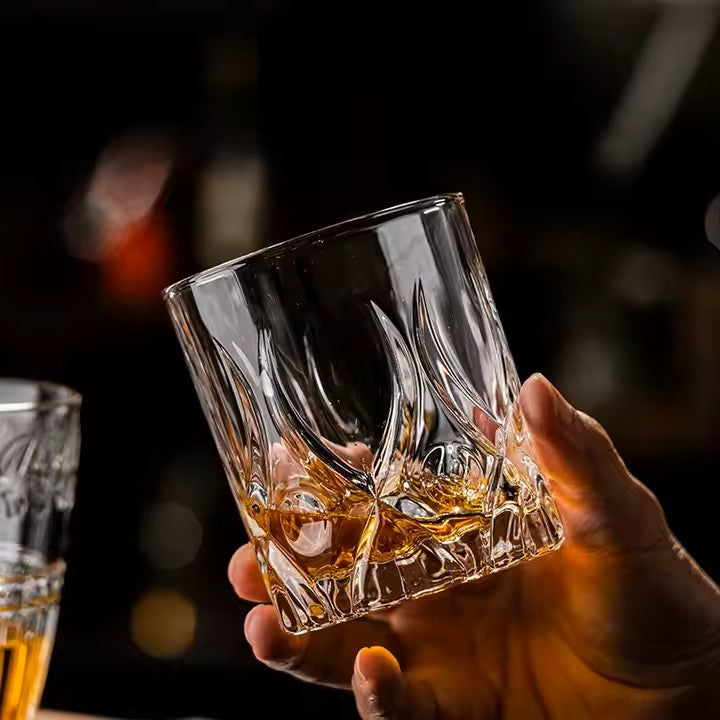 scotch whiskey drinking glasses made from lead free crystal